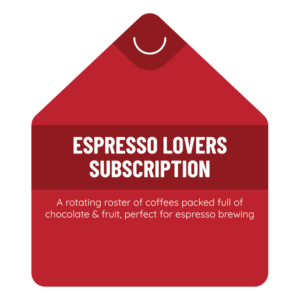 Espresso Lovers Coffee Subscription