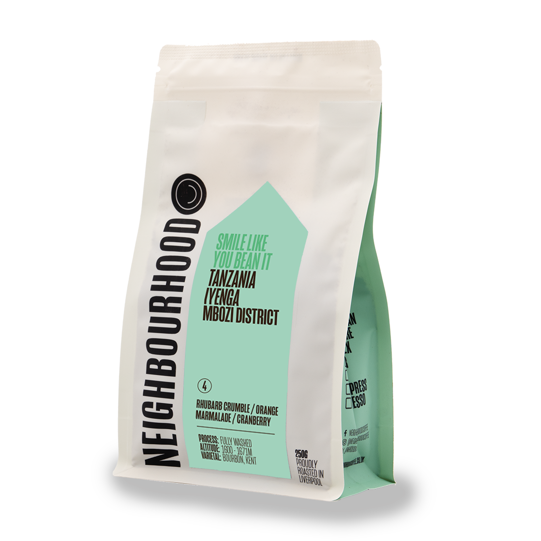 Smile Like You Bean It by Neighbourhood Coffee